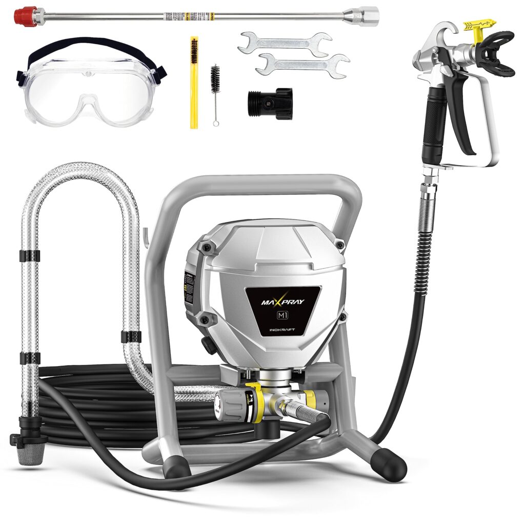 InoKraft MaXpray M1 Airless Paint Sprayer Review (2023) Best Airless