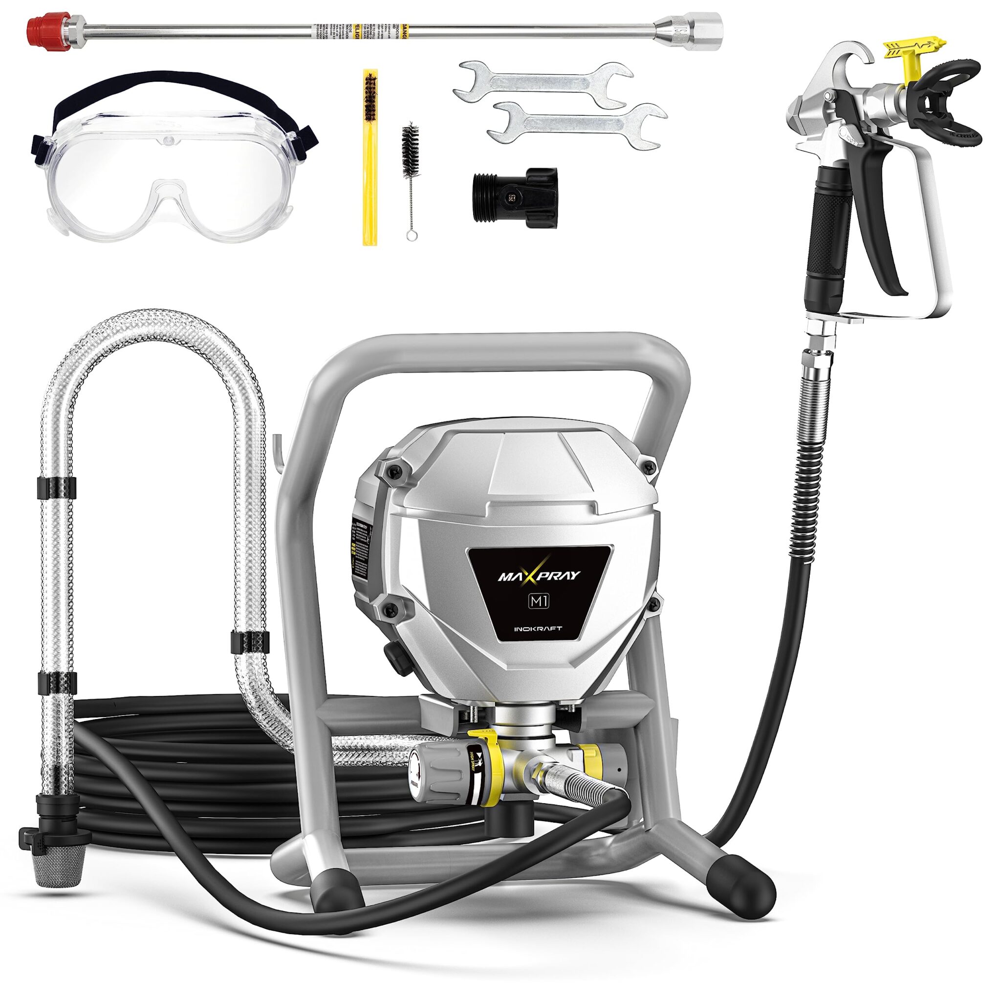 InoKraft MaXpray M1 Airless Paint Sprayer Review (2023) Best Airless Paint Sprayer
