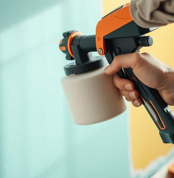 airless paint sprayer touch ups