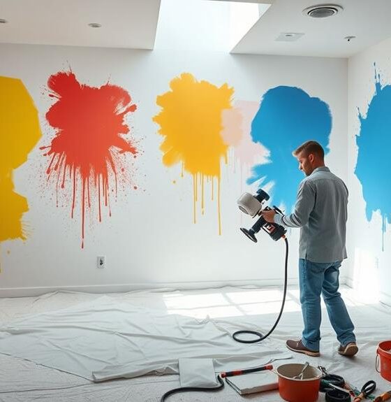 airless sprayer interior painting guide