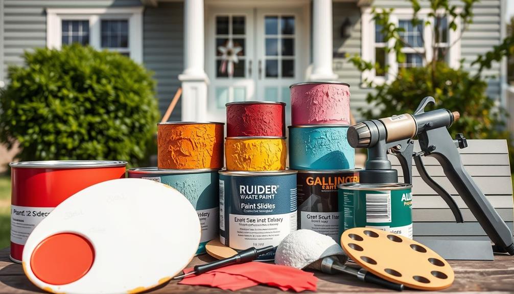 choosing appropriate paint selection