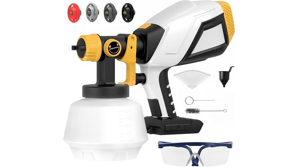 dewalt 20v cordless paint sprayer