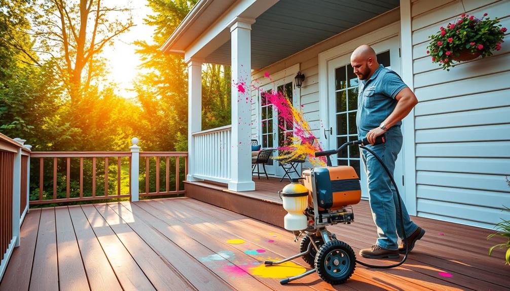 effortless deck makeover sprayers