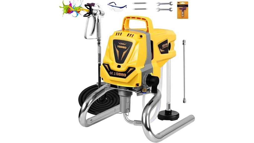 high pressure airless paint sprayer