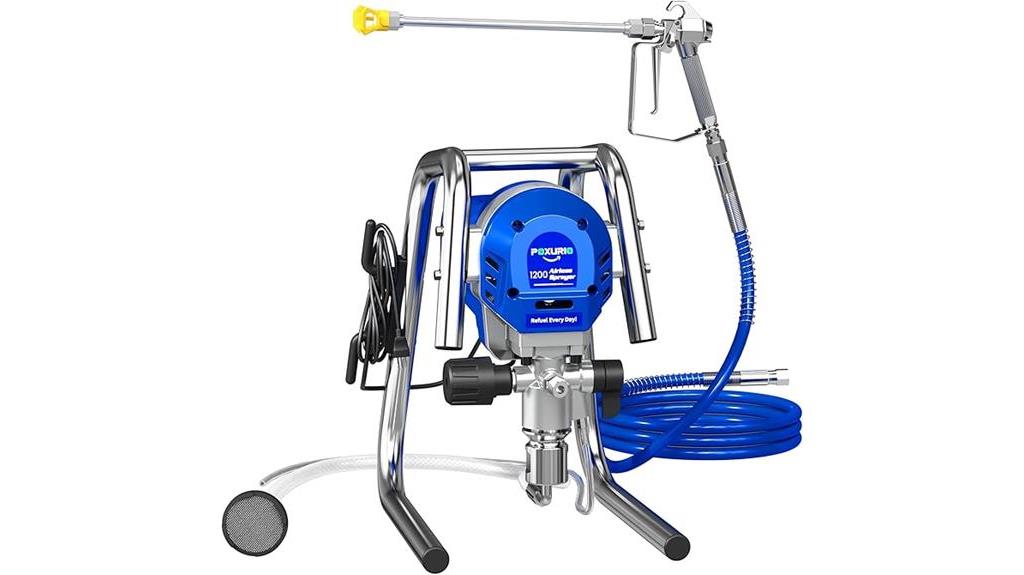 powerful 1200w paint sprayer