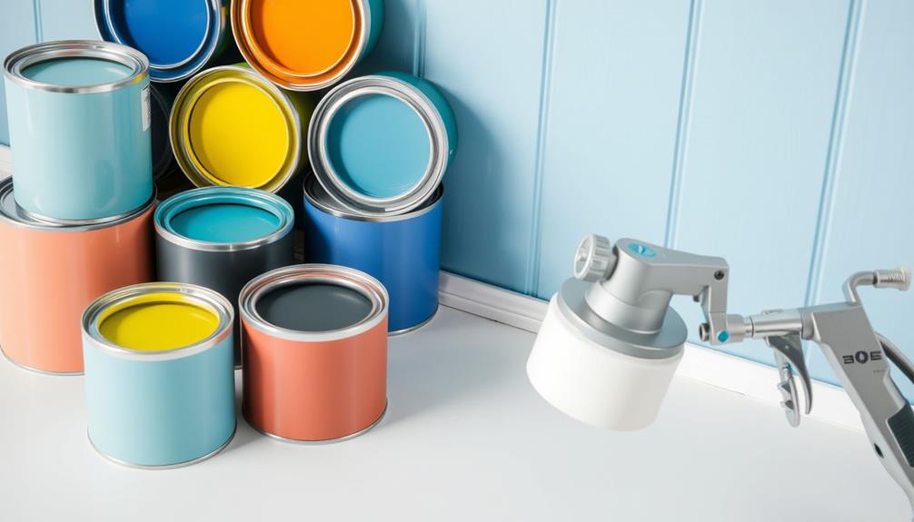 selecting ideal paint colors