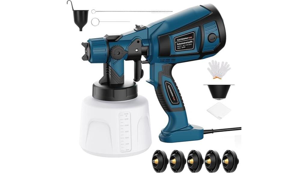 versatile electric paint sprayer