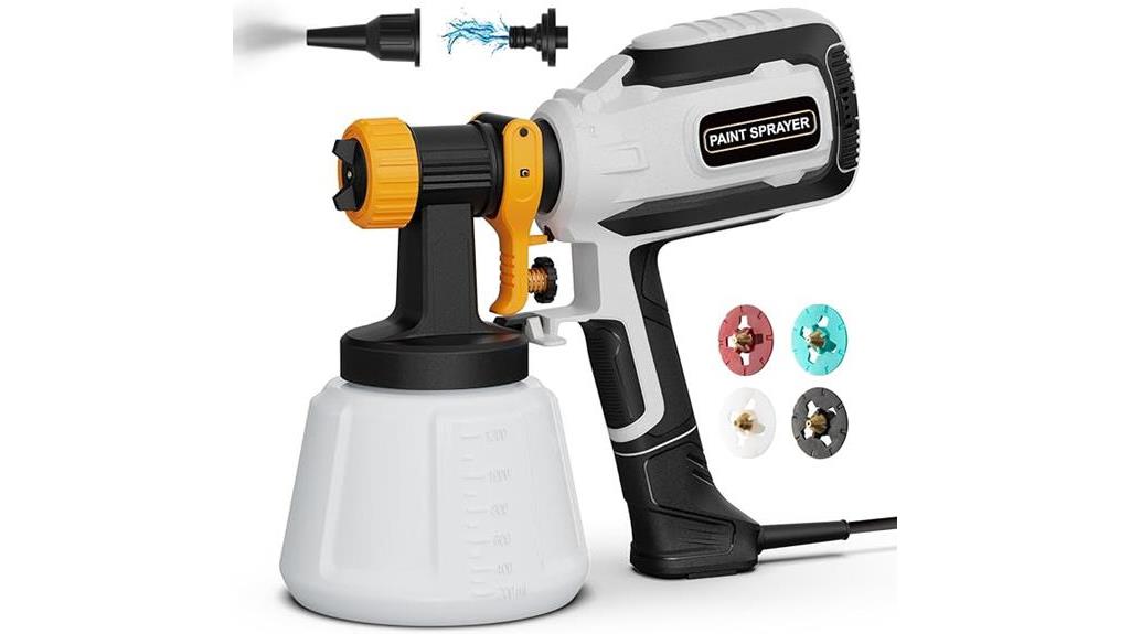 versatile hvlp spray gun