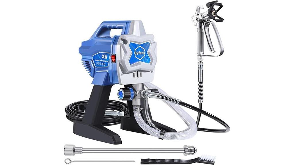 x6 airless paint sprayer