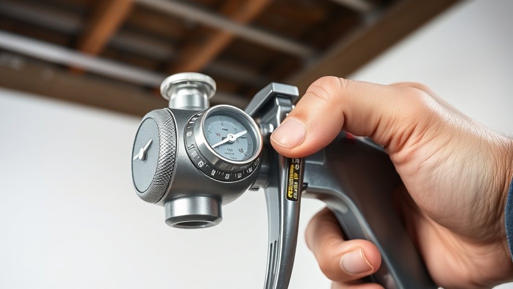 adjust pressure for safety