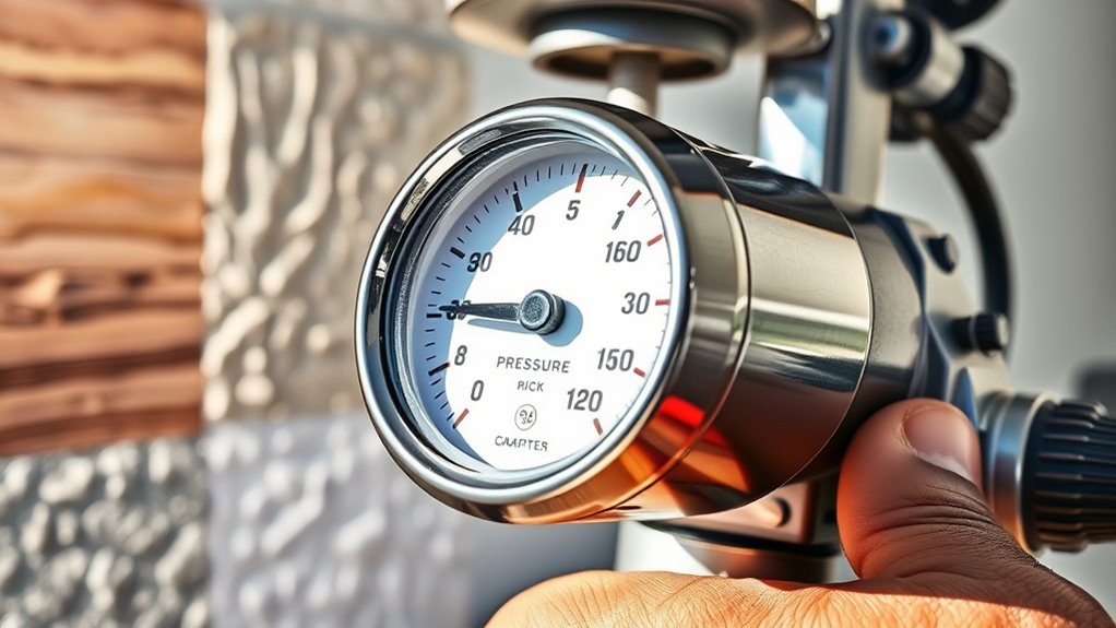 adjust pressure for surfaces