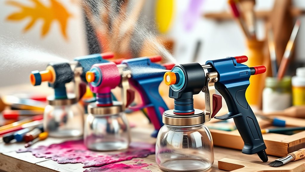 adjustable portable spray options