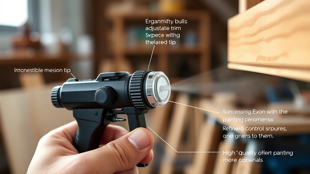 adjustable precise spray control