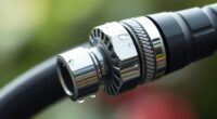 adjustable spray hose connections