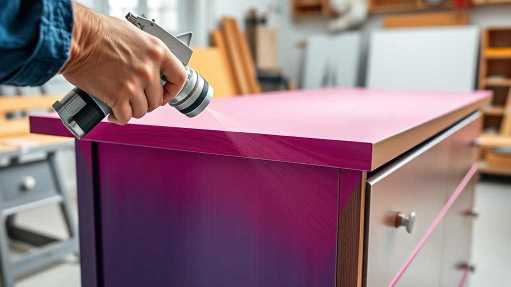 apply multiple coats carefully