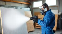 apply multiple spray coats