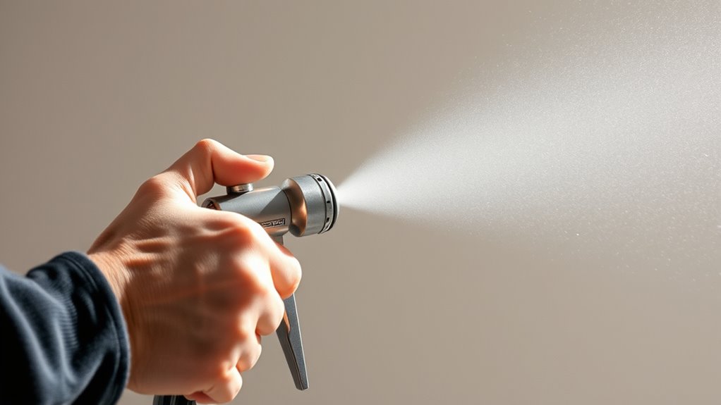 balance spray pressure consistency