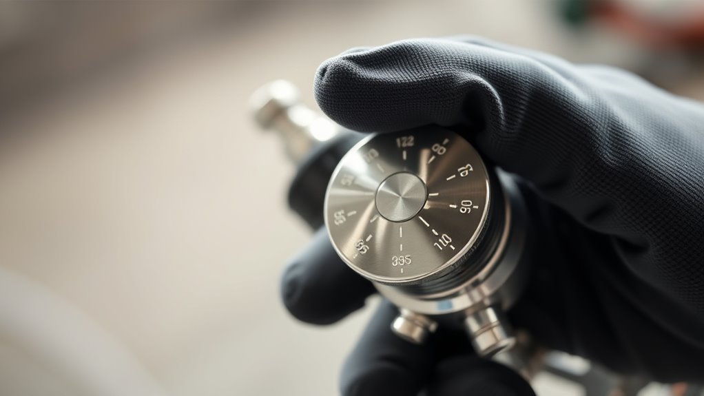 calibrate and monitor pressure