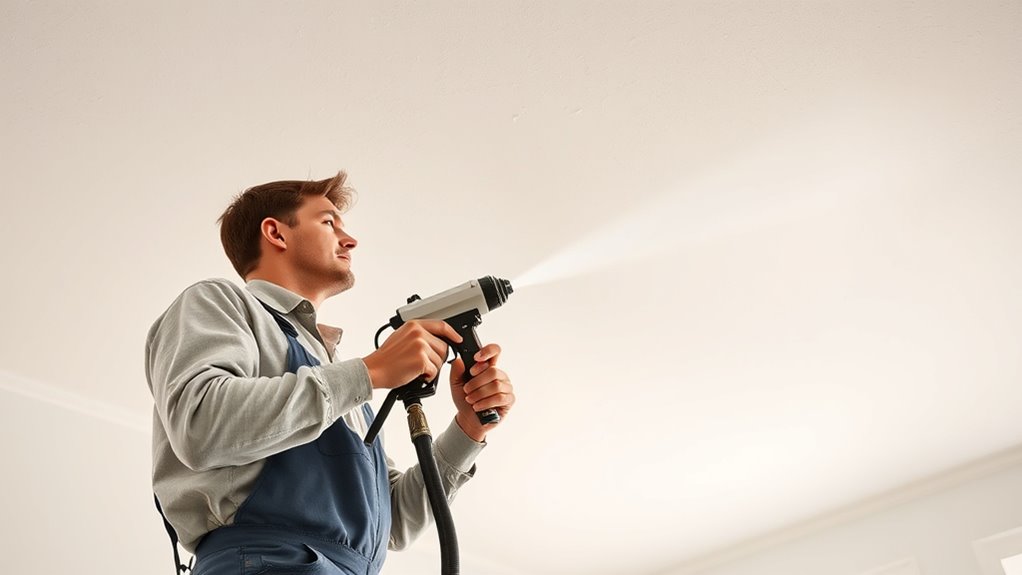 ceiling sprayer feature considerations