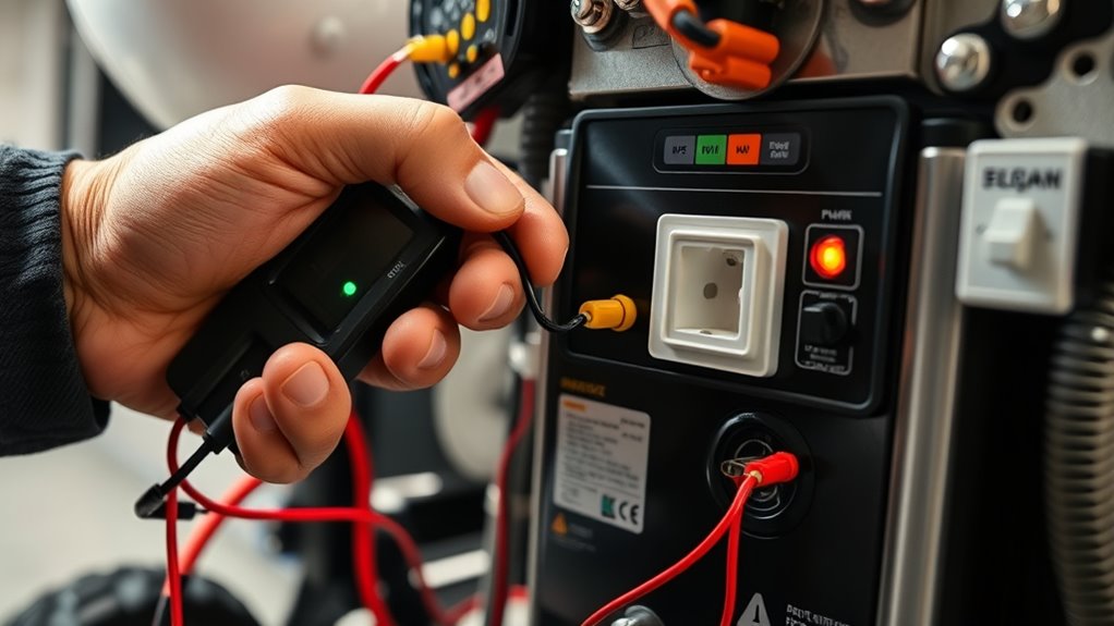 check electrical connections regularly