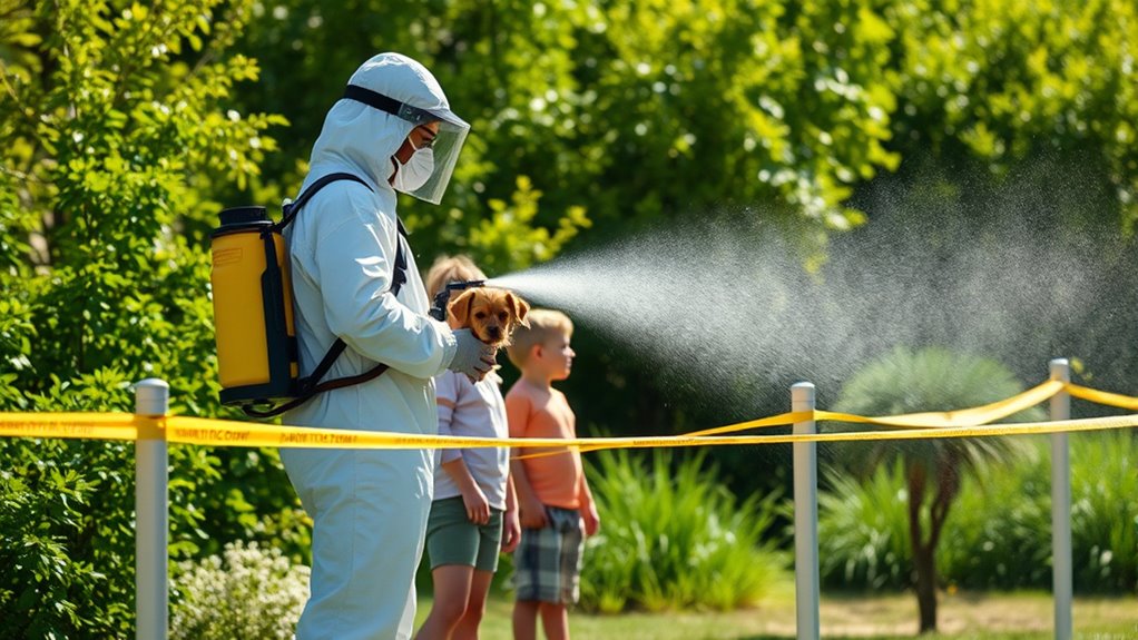 check for chemical residues