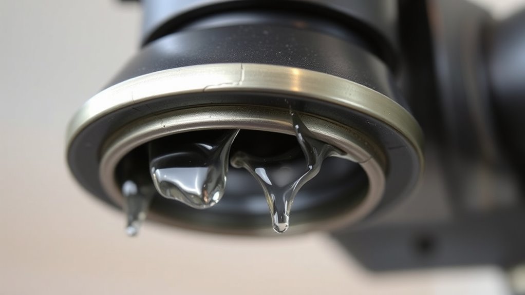 check for leaking pump packing