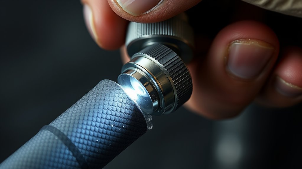 check gun hose connection leaks