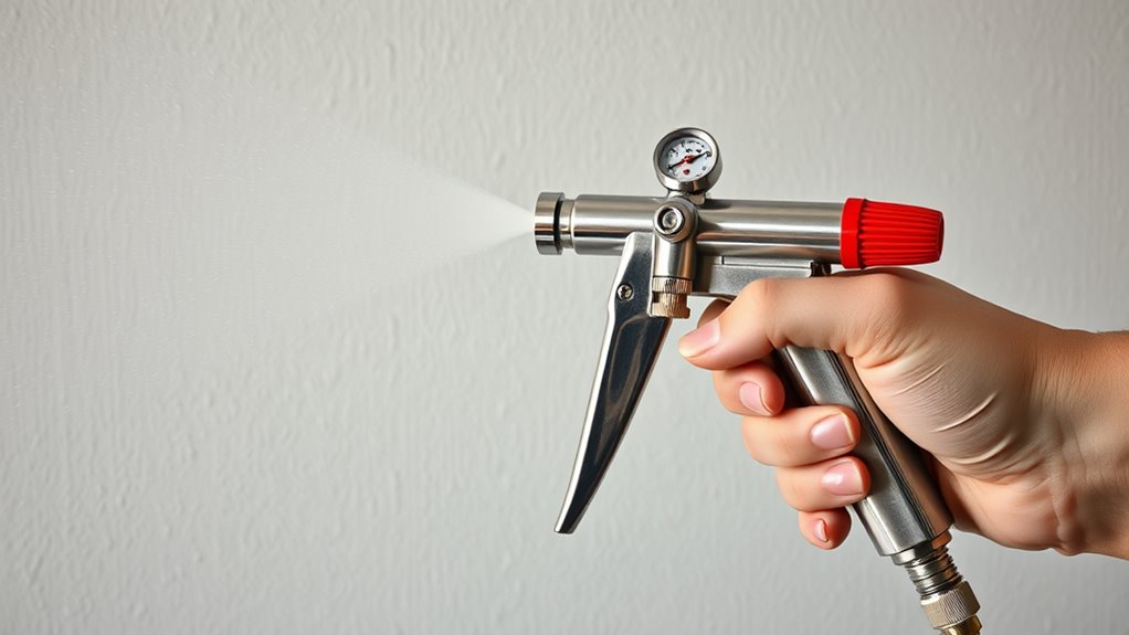 check paint nozzle pressure