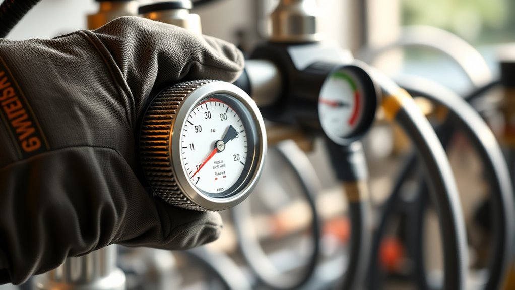 check sprayer pressure settings