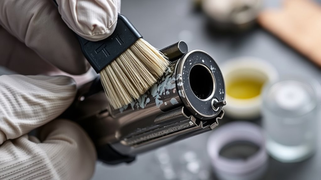 choose appropriate cleaning solutions