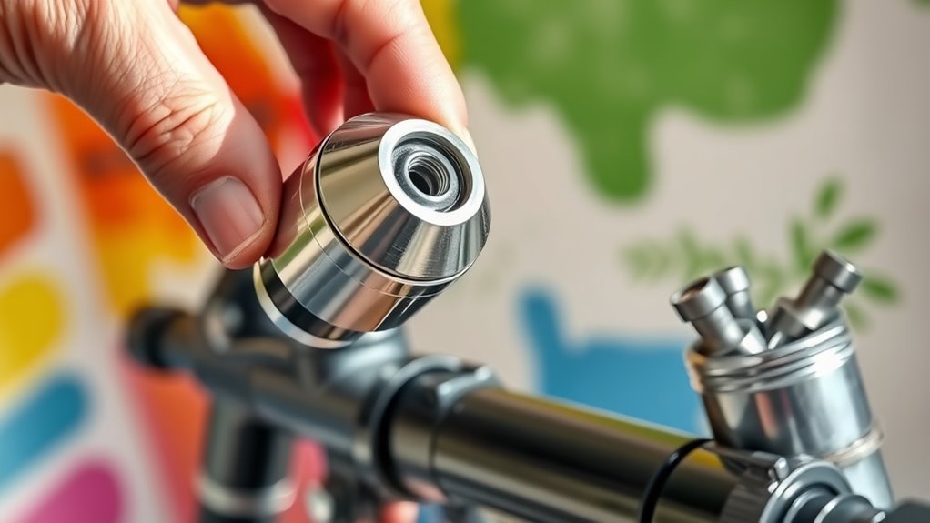 choose appropriate spray tips