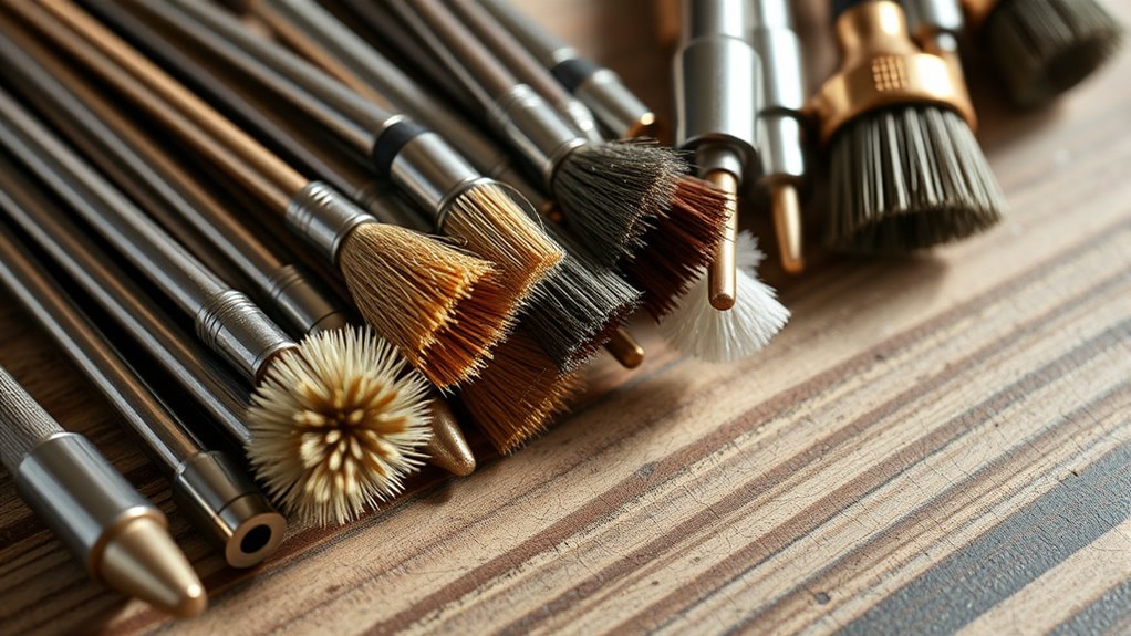 choose suitable durable brushes