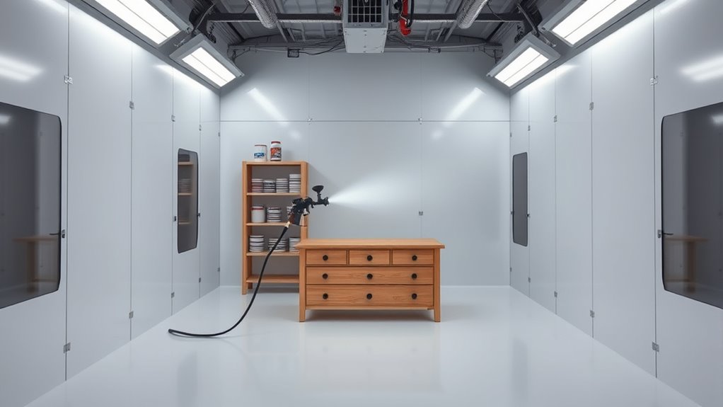 choosing a functional spray booth