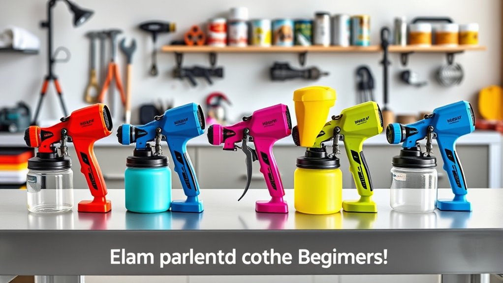 choosing beginner paint sprayers