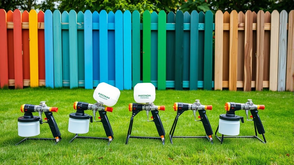 choosing efficient fence sprayers