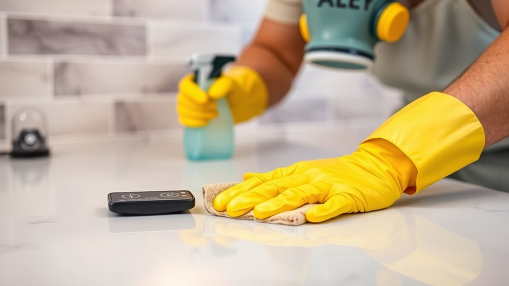 clean inspect store properly