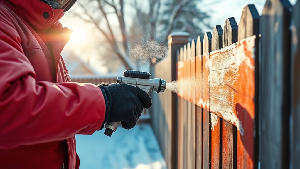 cold weather paint selection
