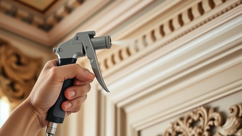 comfortable precise spraying ergonomics