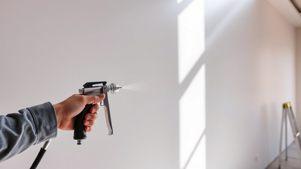 consistent even spray technique