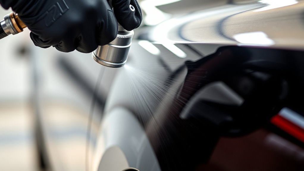 consistent precise automotive spray