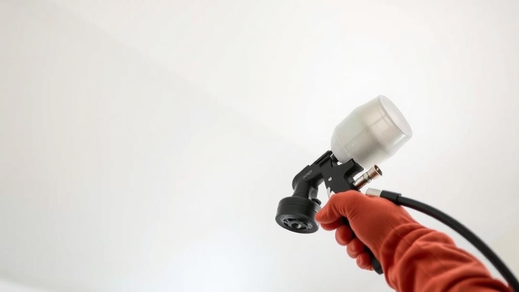 consistent spray distance and motion