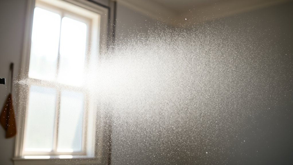controlling spray and drift