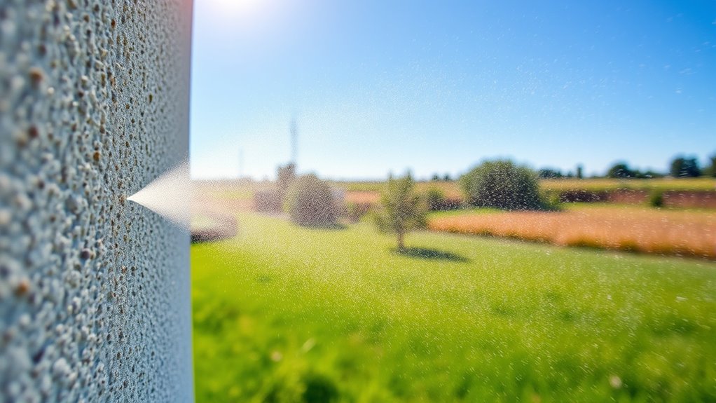 controlling spray pattern efficiency