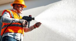 dual gun airless spraying
