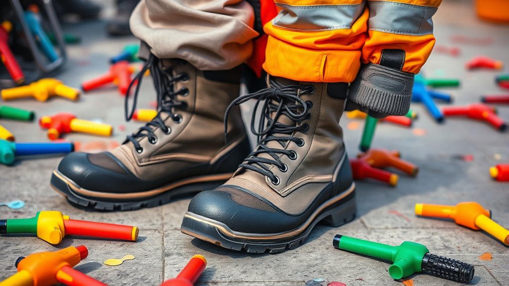 durable slip resistant safety footwear