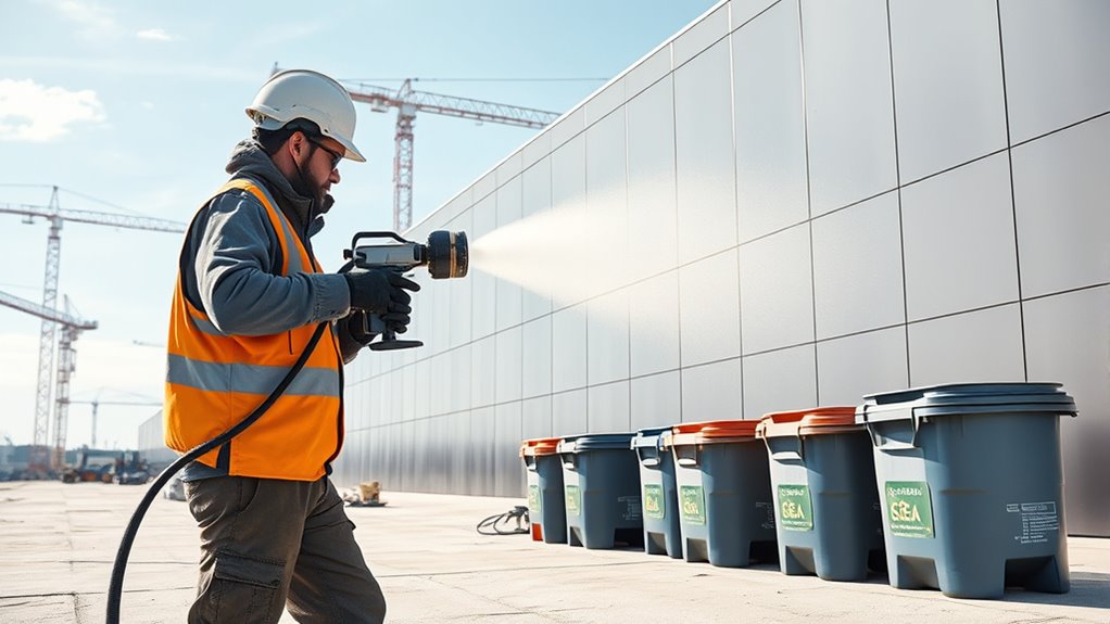 eco friendly paint waste management