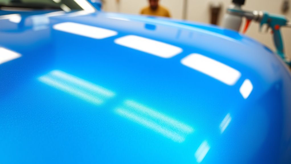 efficient controlled automotive spraying
