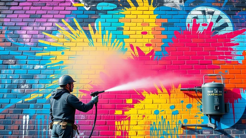 efficient large scale painting techniques