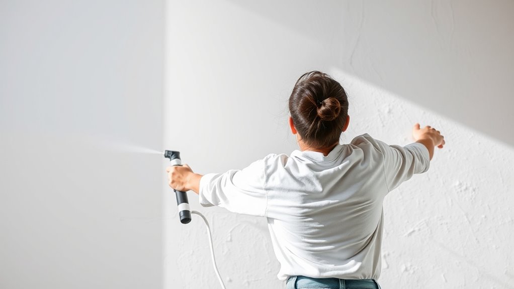 enhanced spray finish durability