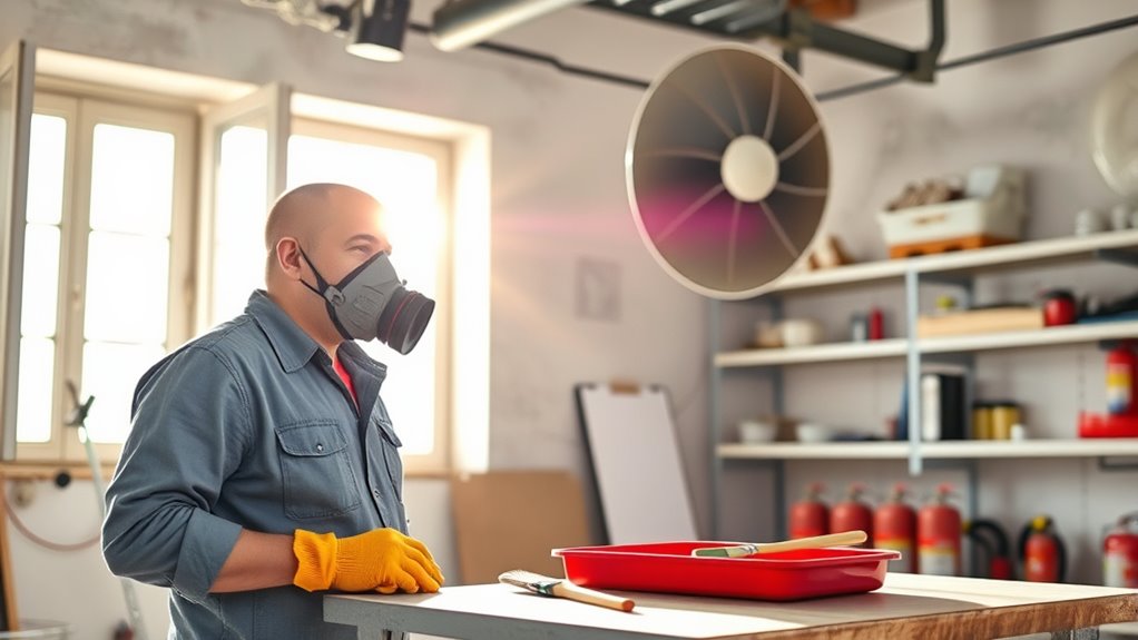 ensure proper ventilation safety